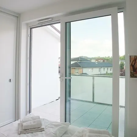 아파트 Ferienwohnung Timmare Iii Penthouse 티멘도르프스트랜드