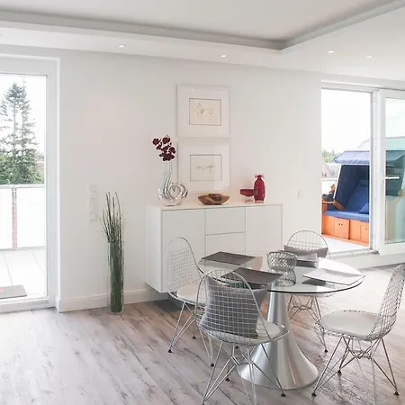 아파트 Ferienwohnung Timmare Iii Penthouse 티멘도르프스트랜드